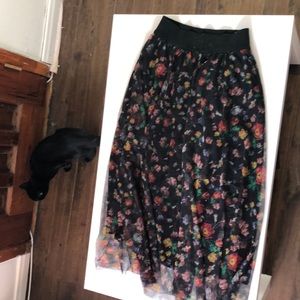 Floral skirt